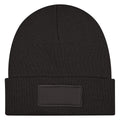 Patch rPET Knit Beanie With Cuff