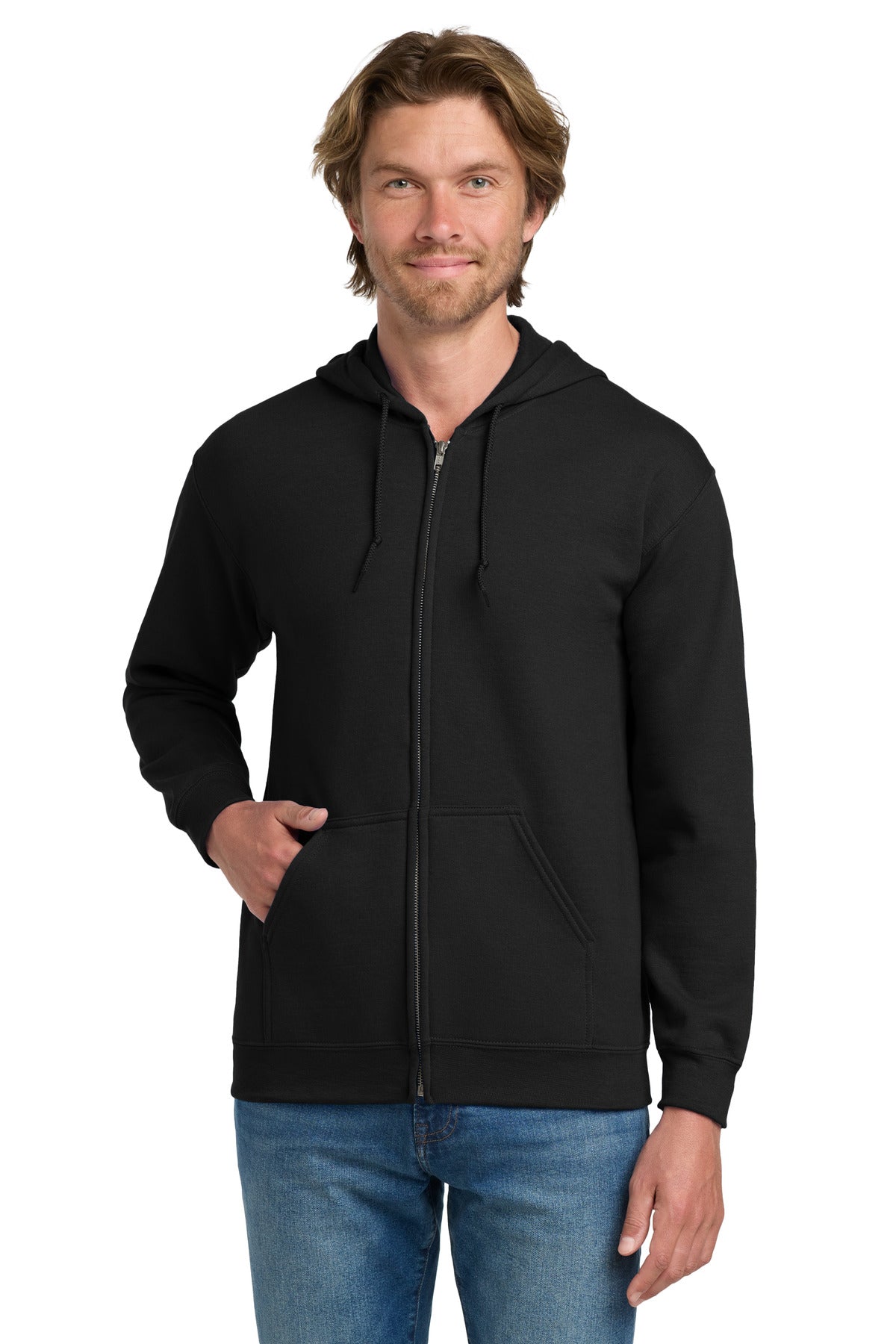 Gildan - Heavy Blend Full-Zip Hooded Sweatshirt