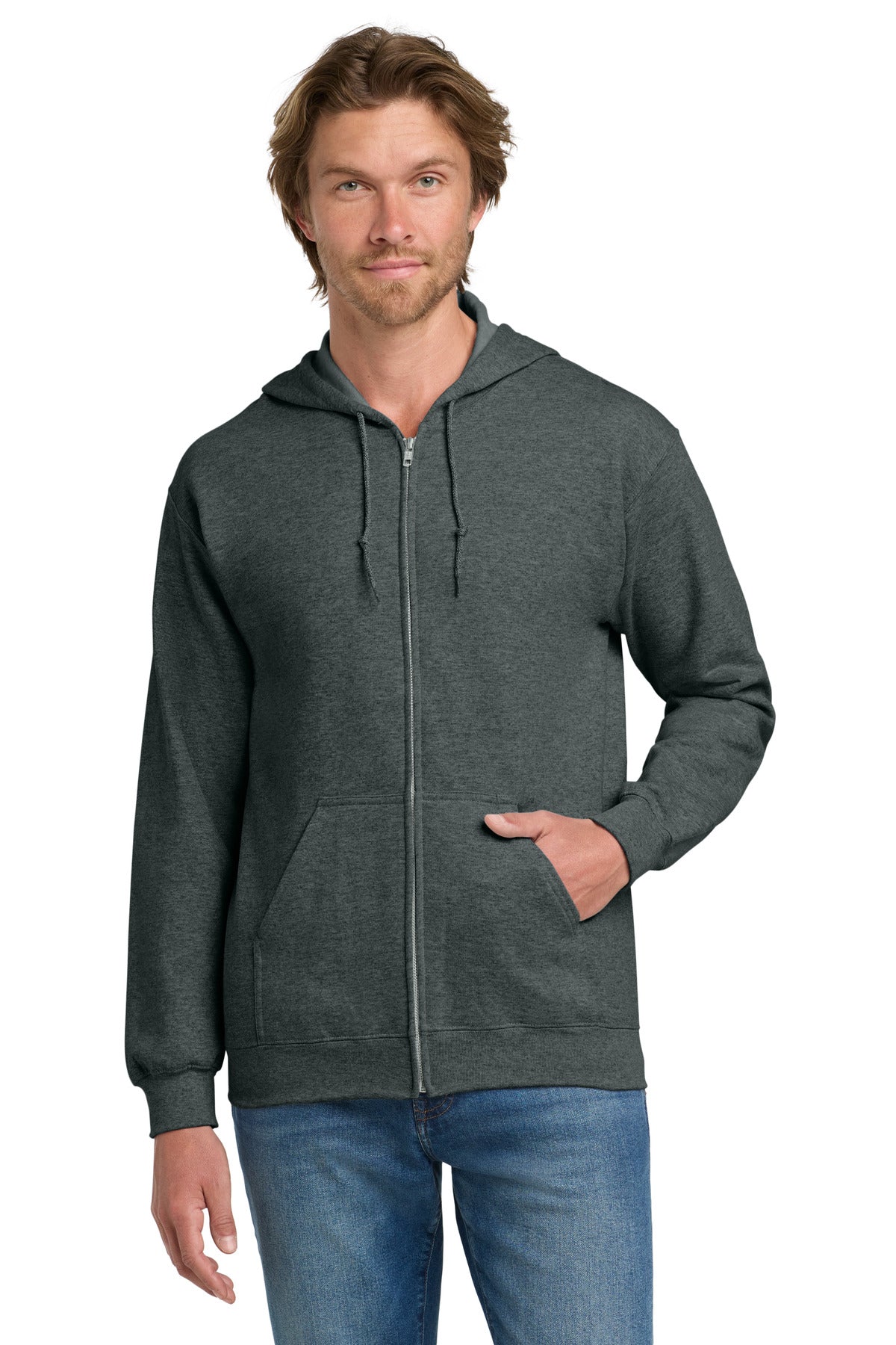 Gildan - Heavy Blend Full-Zip Hooded Sweatshirt