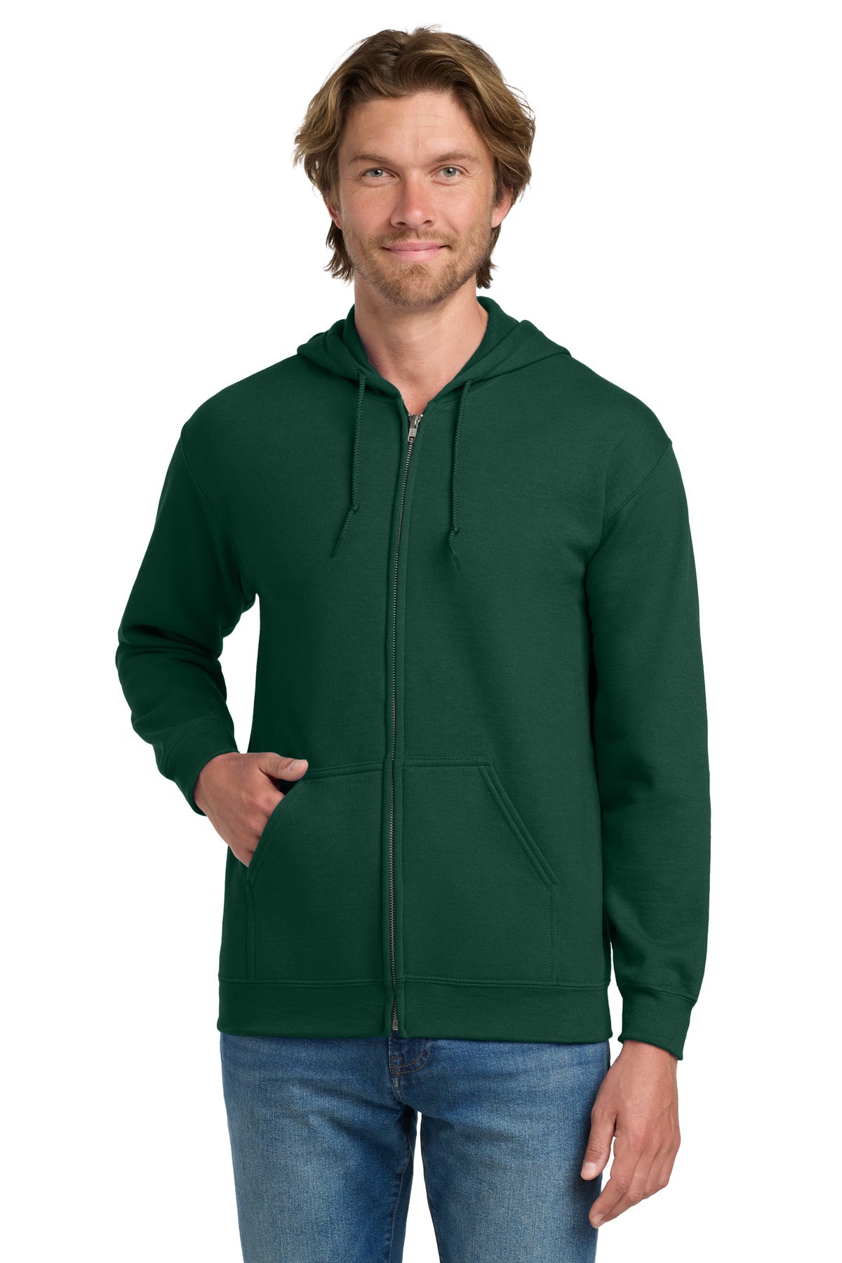 Gildan - Heavy Blend Full-Zip Hooded Sweatshirt