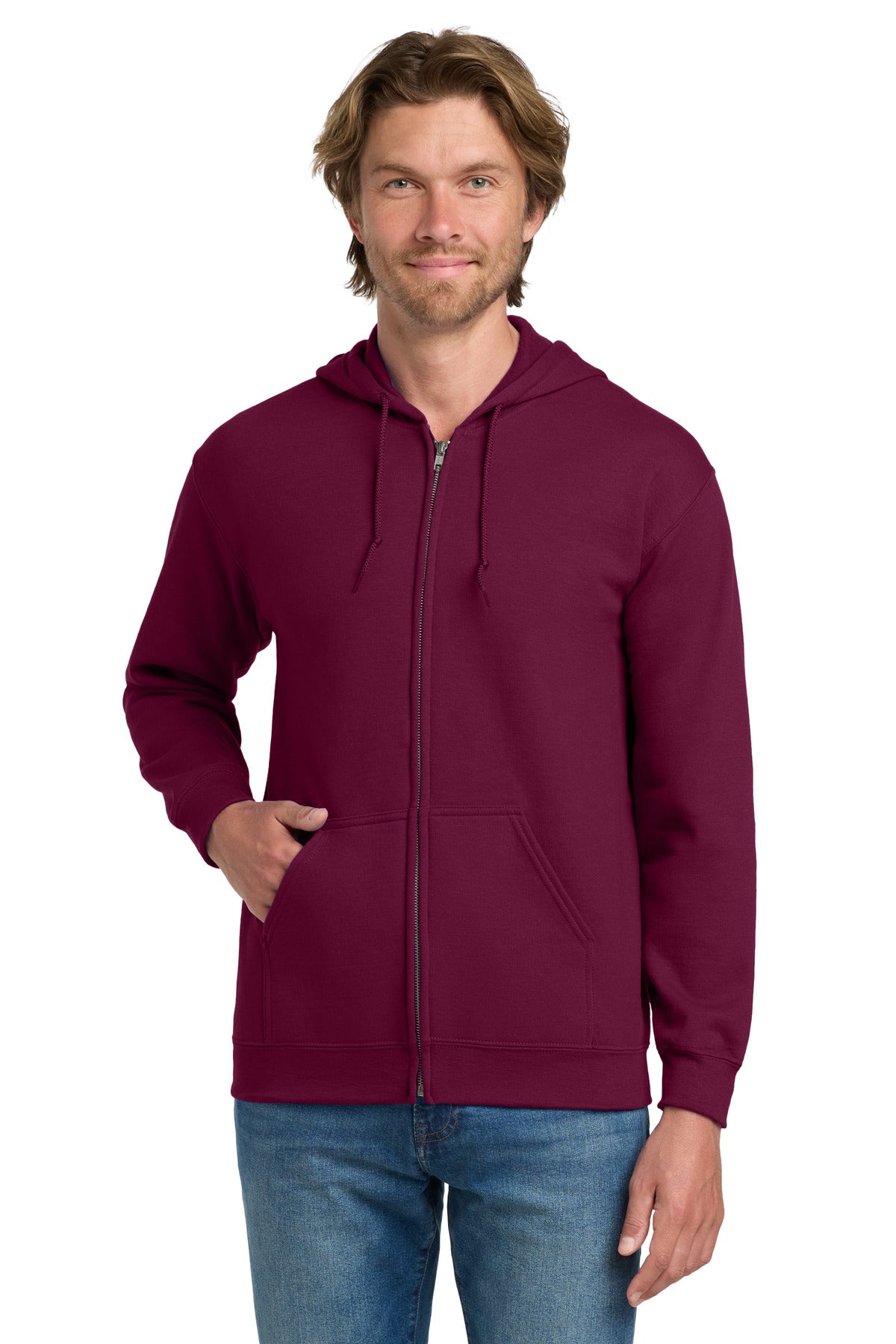 Gildan - Heavy Blend Full-Zip Hooded Sweatshirt