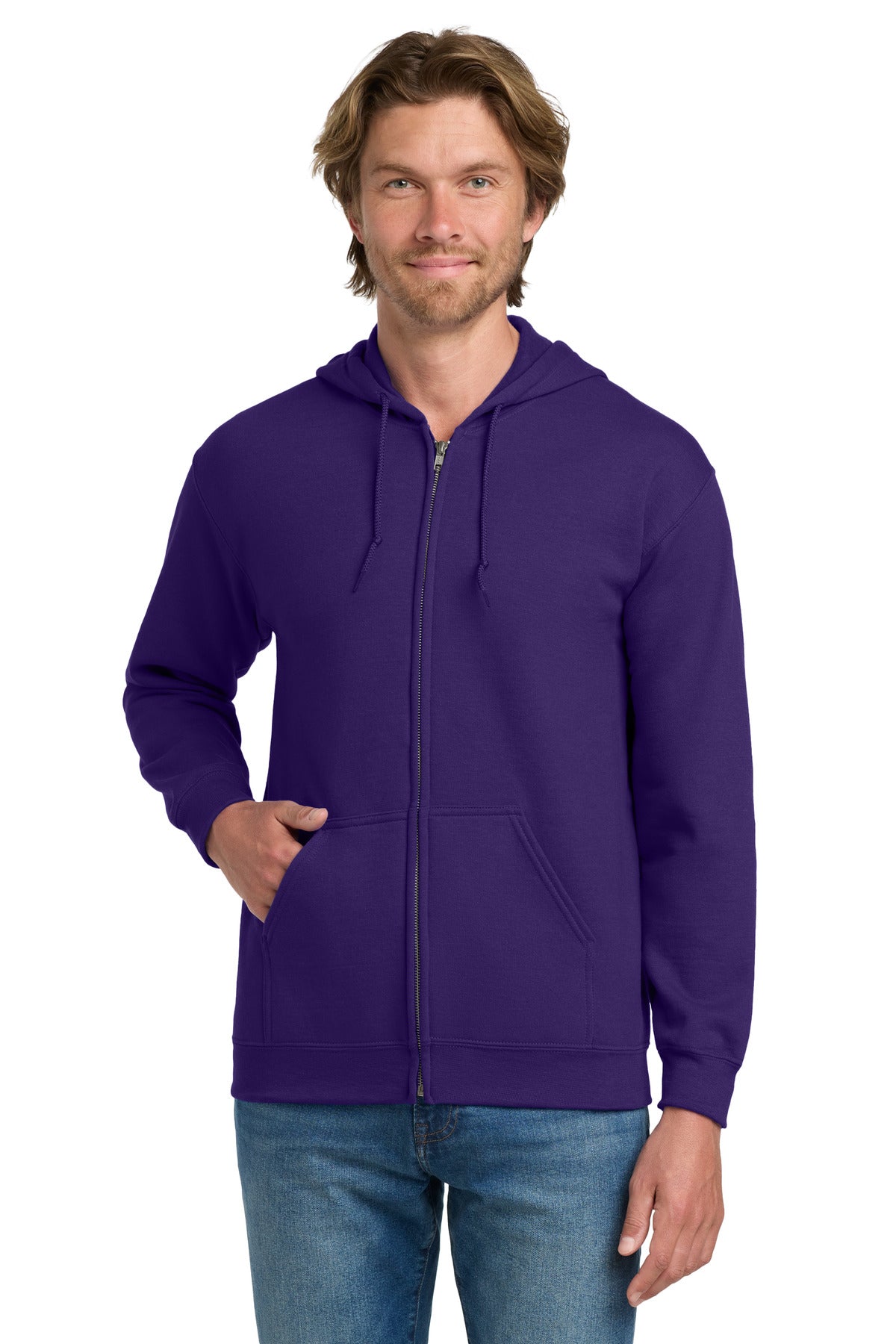 Gildan - Heavy Blend Full-Zip Hooded Sweatshirt