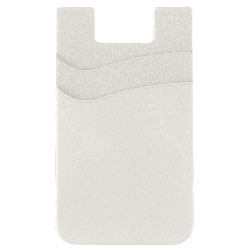 Dual Pocket Silicone Phone Wallet