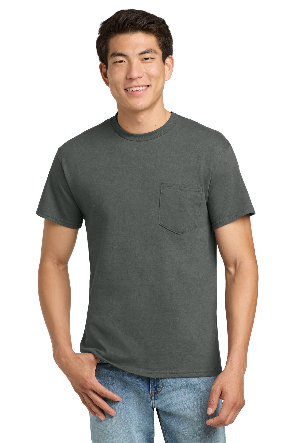 Gildan - Ultra Cotton 100% US Cotton T-Shirt with Pocket
