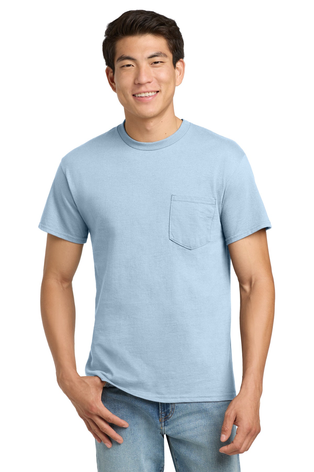 Gildan - Ultra Cotton 100% US Cotton T-Shirt with Pocket