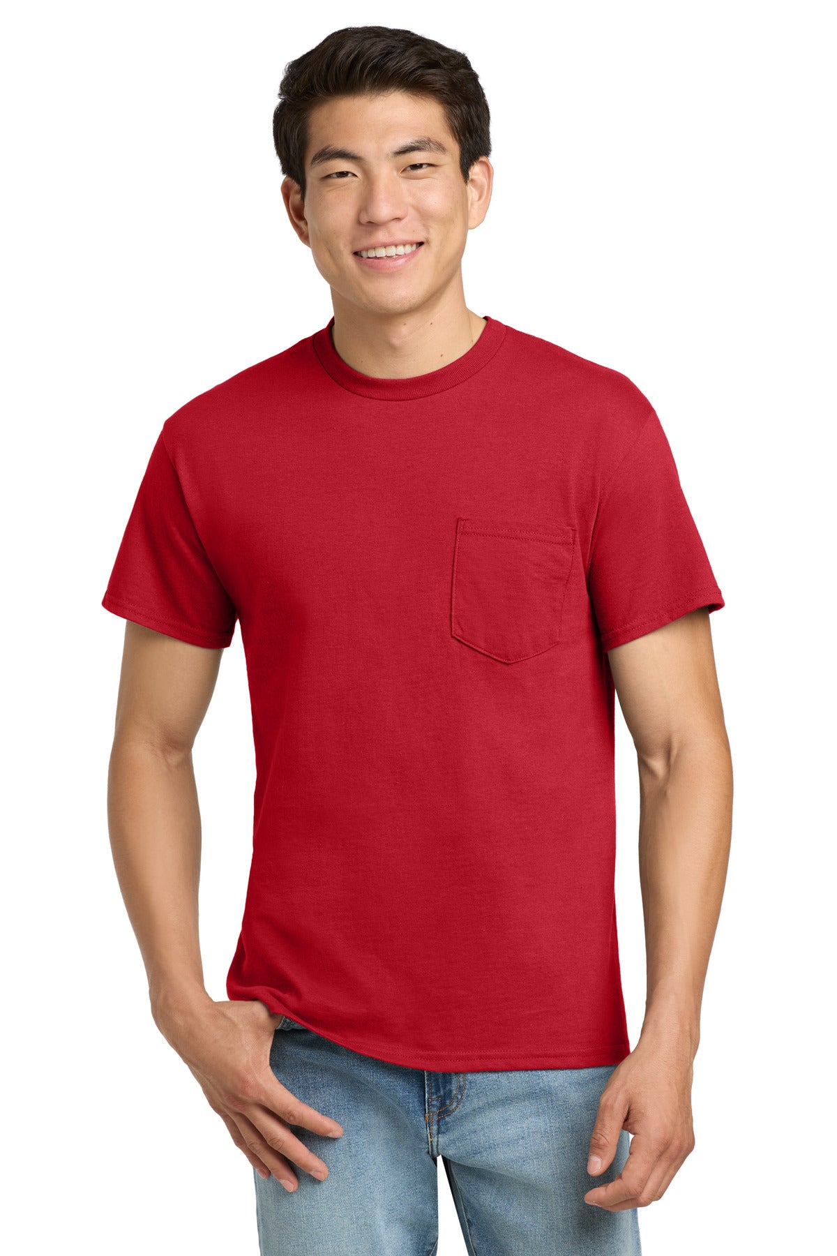 Gildan - Ultra Cotton 100% US Cotton T-Shirt with Pocket