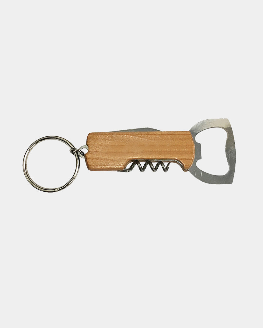 Keychain Wood Bottle Opener