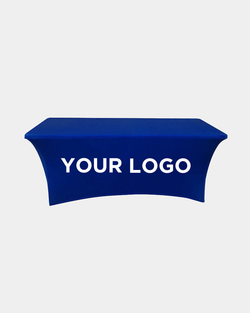 Hemmed Closed-Back UltraFit Table Cover - 6' - Full Color