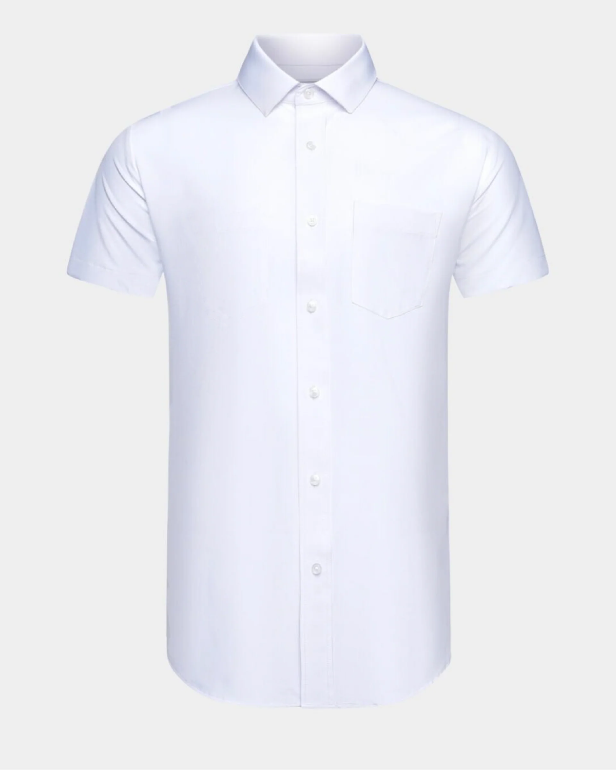 Phenom Classic Short Sleeve Solid Dress Shirt