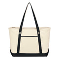 Large 12 Oz. Cotton Canvas Sailing Tote Bag
