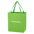 Wave Design Non-Woven Shopper Tote Bag