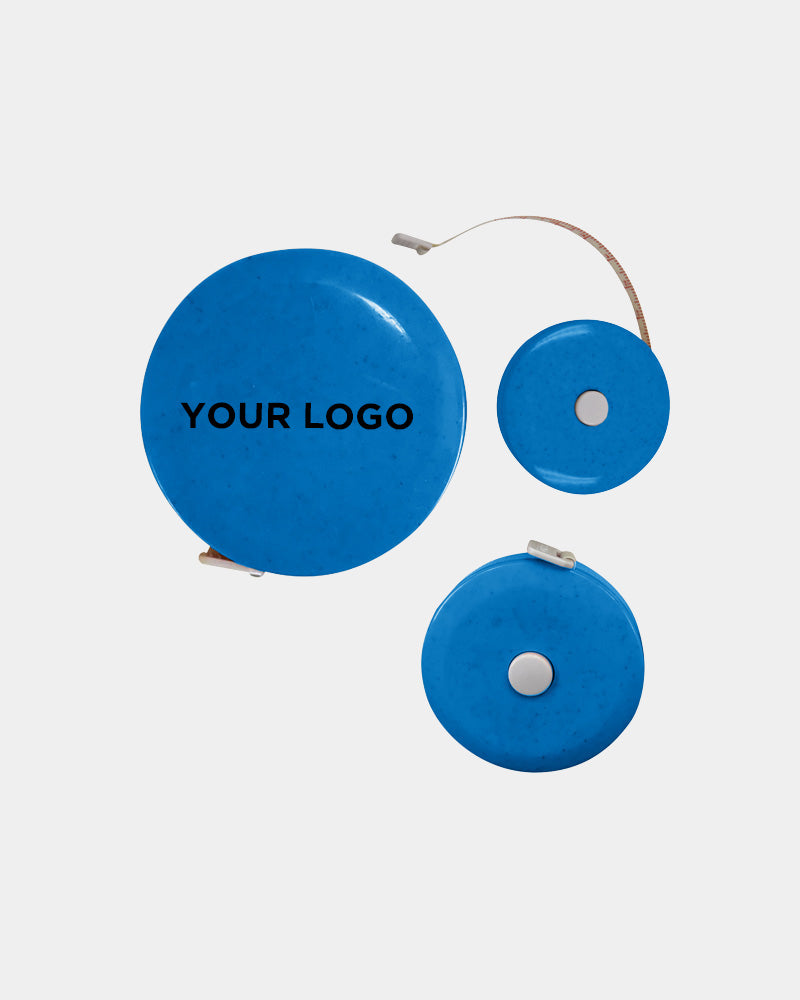 Vinyl Tape Measure Blue