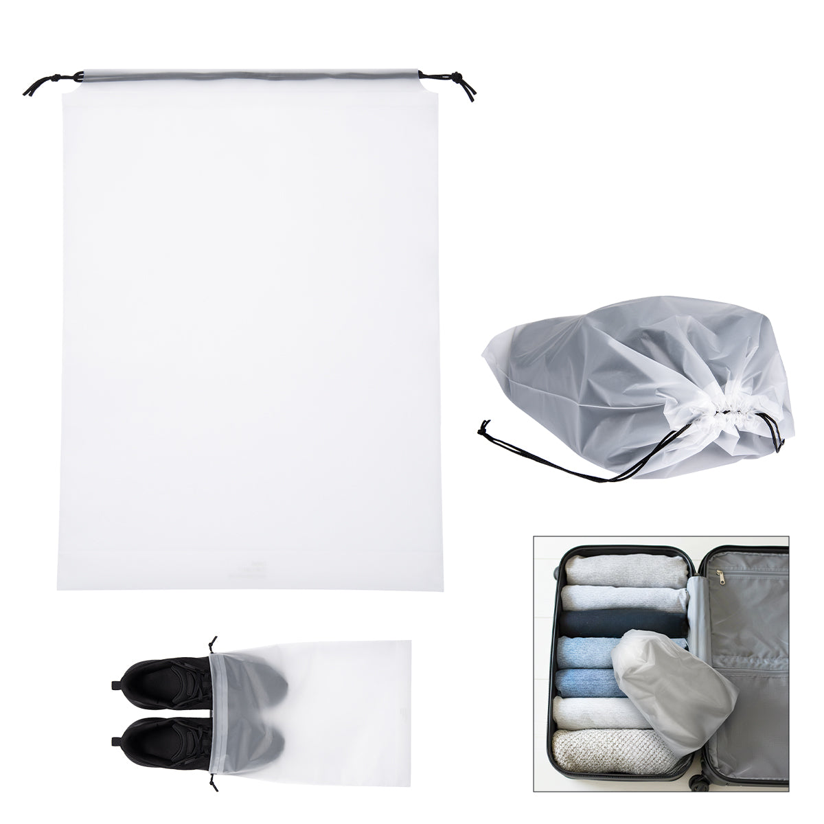 Aero Drawstring Travel Bag
