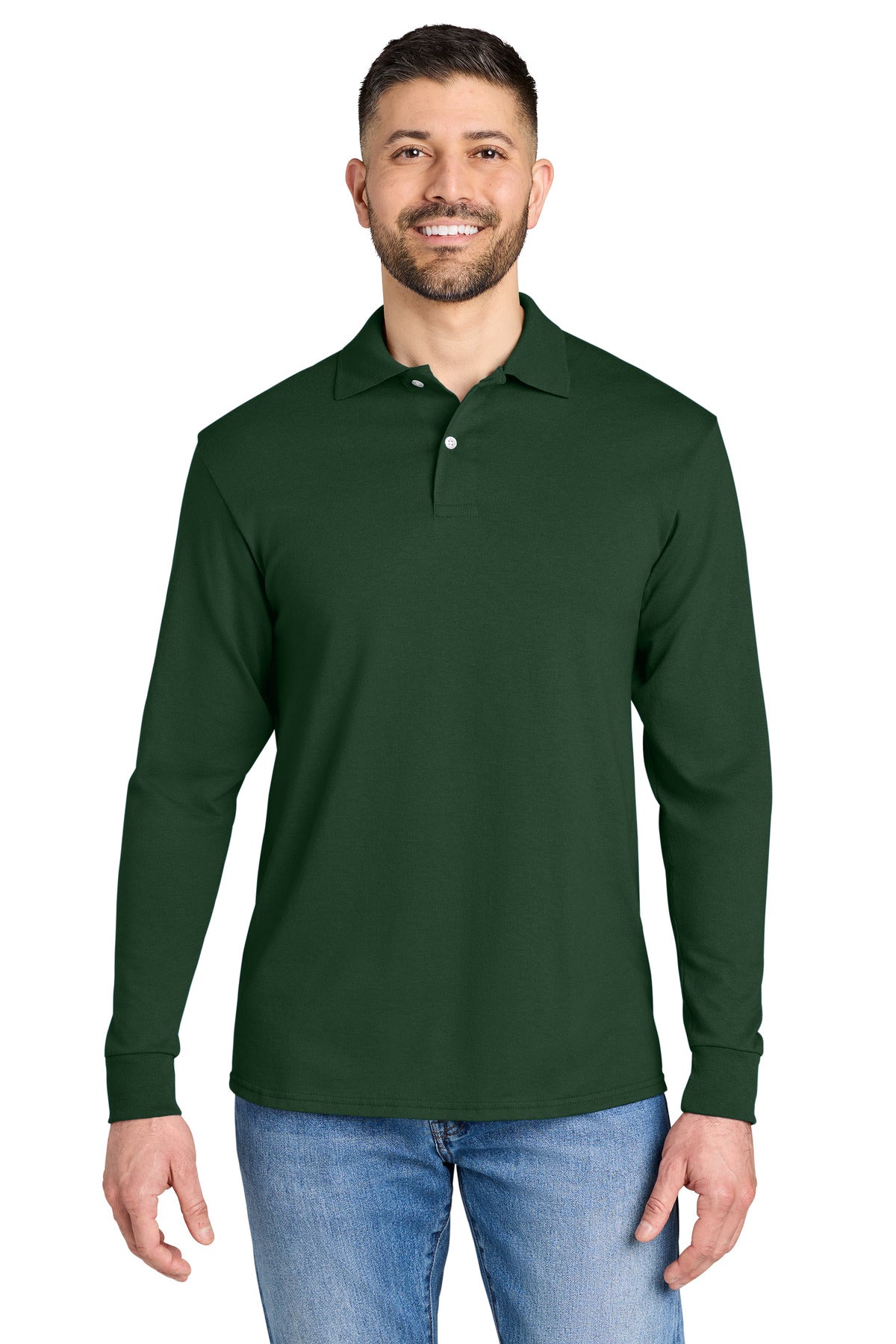 Jerzees Dri-Power Long Sleeve Sport Shirt