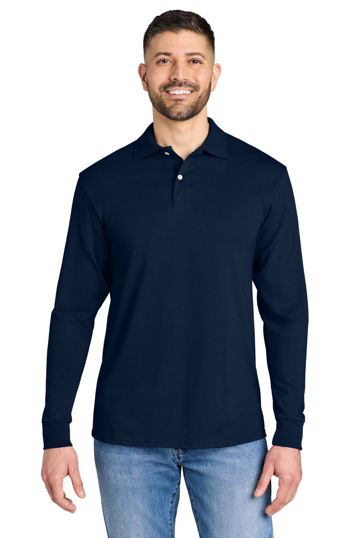 Jerzees Dri-Power Long Sleeve Sport Shirt