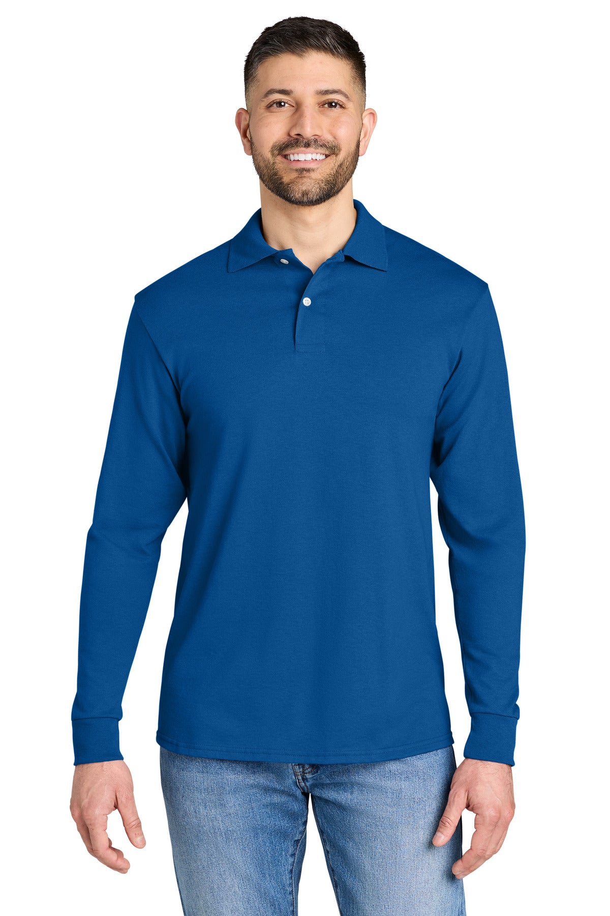 Jerzees Dri-Power Long Sleeve Sport Shirt