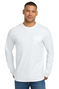 COMFORT COLORS  Heavyweight Ring Spun Long Sleeve Pocket Tee