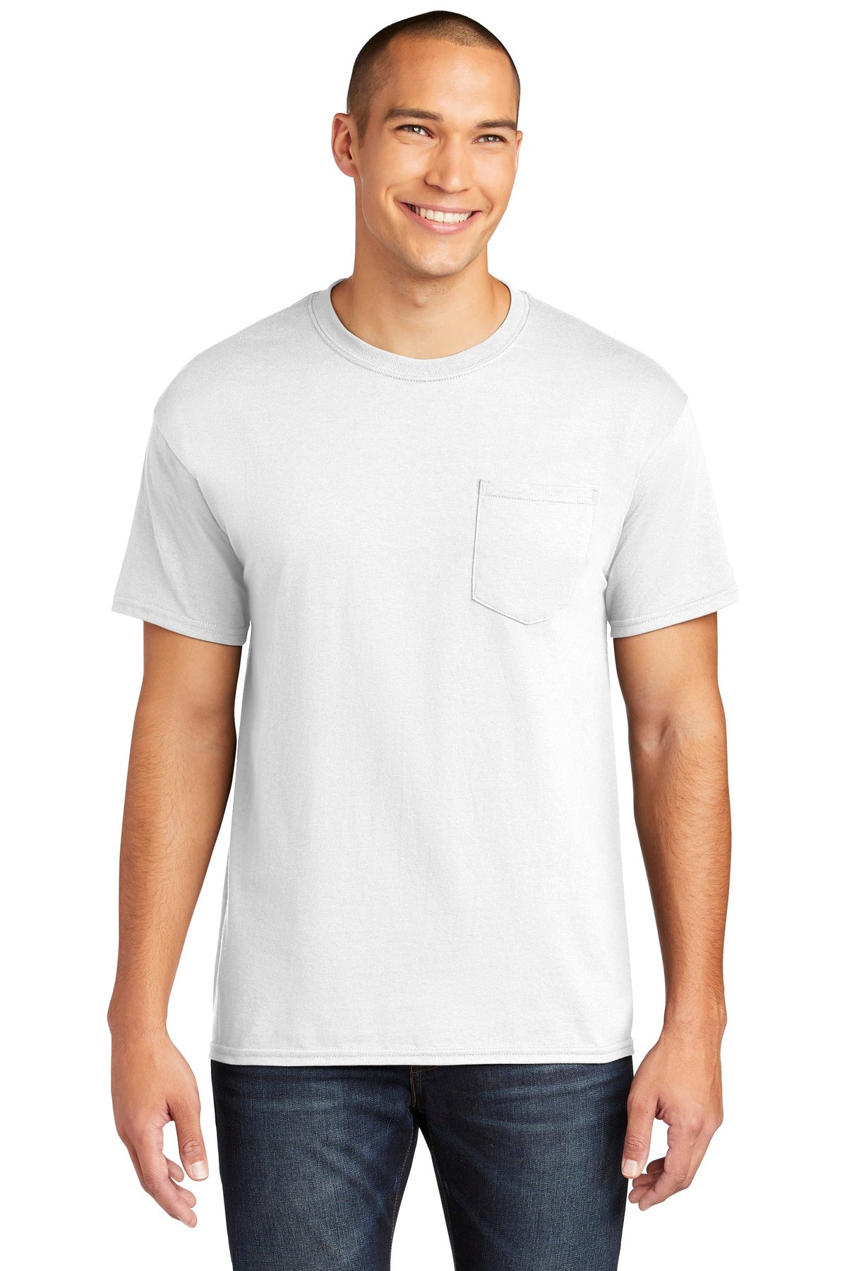Gildan  Heavy Cotton  100% Cotton Pocket T-Shirt