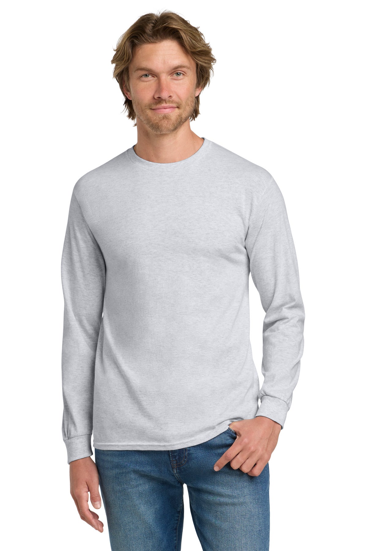 Gildan - Heavy Cotton 100% Cotton Long Sleeve T-Shirt