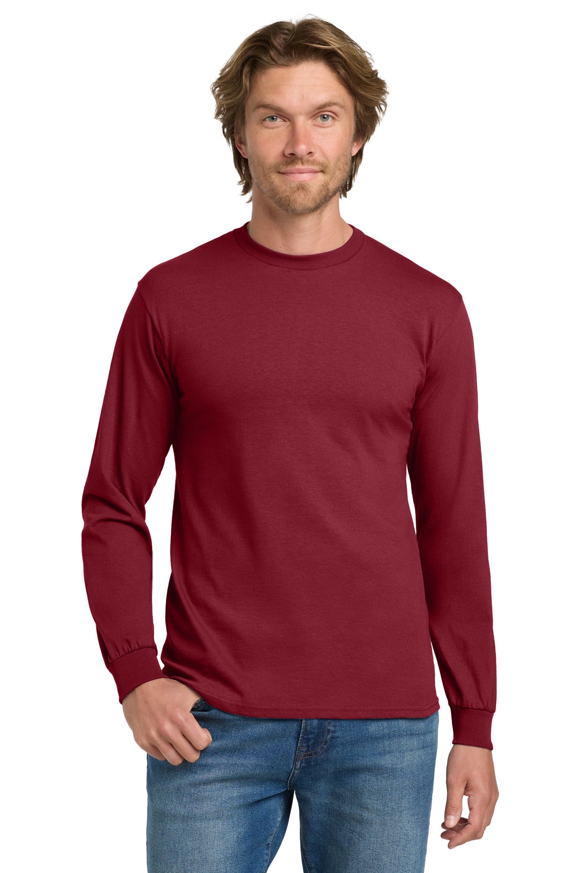 Gildan - Heavy Cotton 100% Cotton Long Sleeve T-Shirt