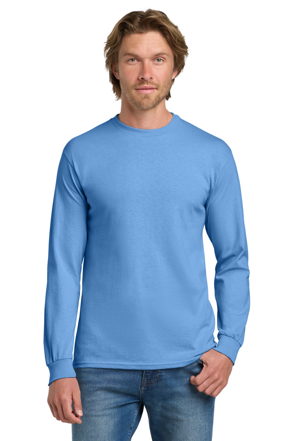 Gildan - Heavy Cotton 100% Cotton Long Sleeve T-Shirt