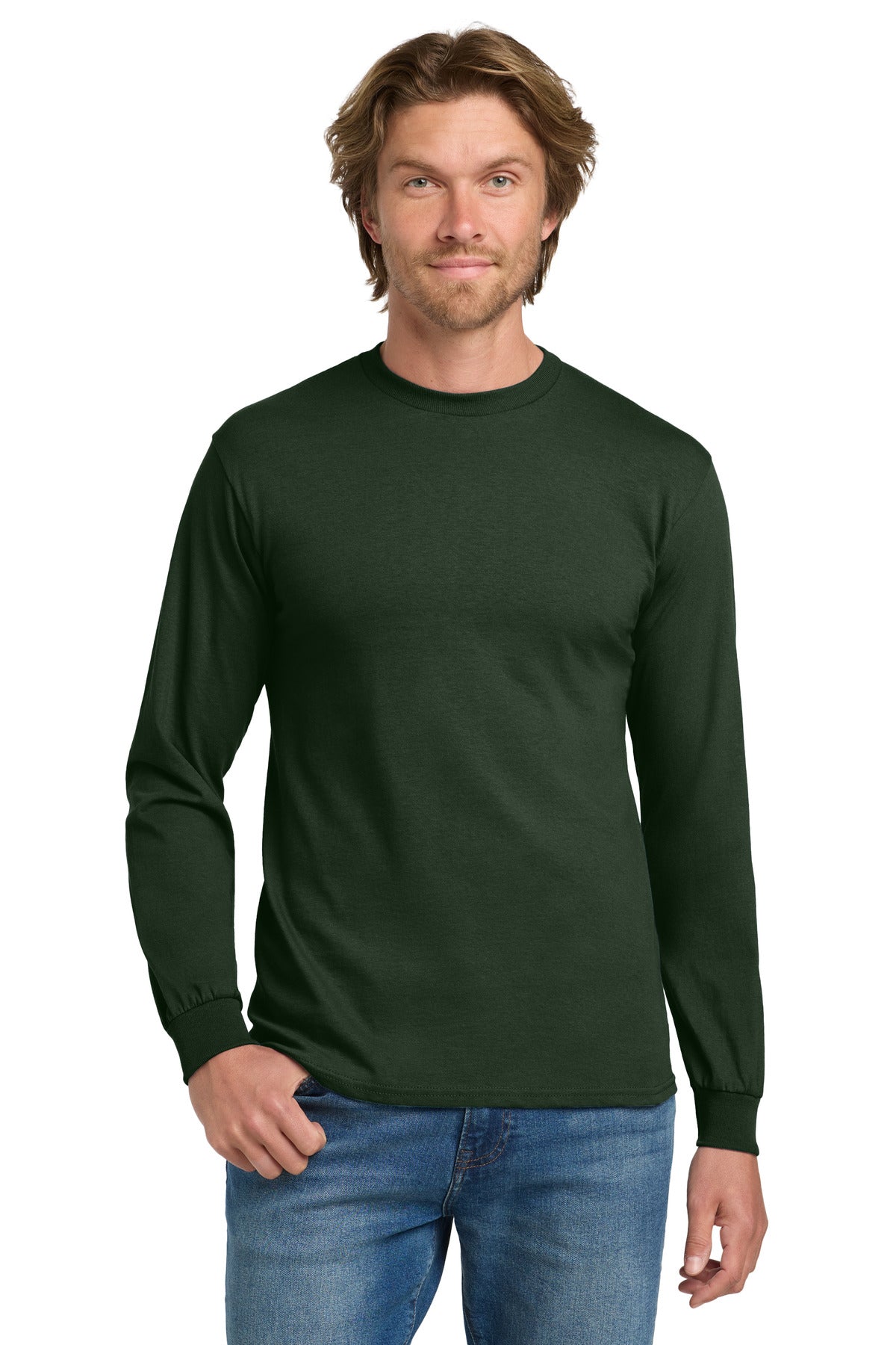 Gildan - Heavy Cotton 100% Cotton Long Sleeve T-Shirt