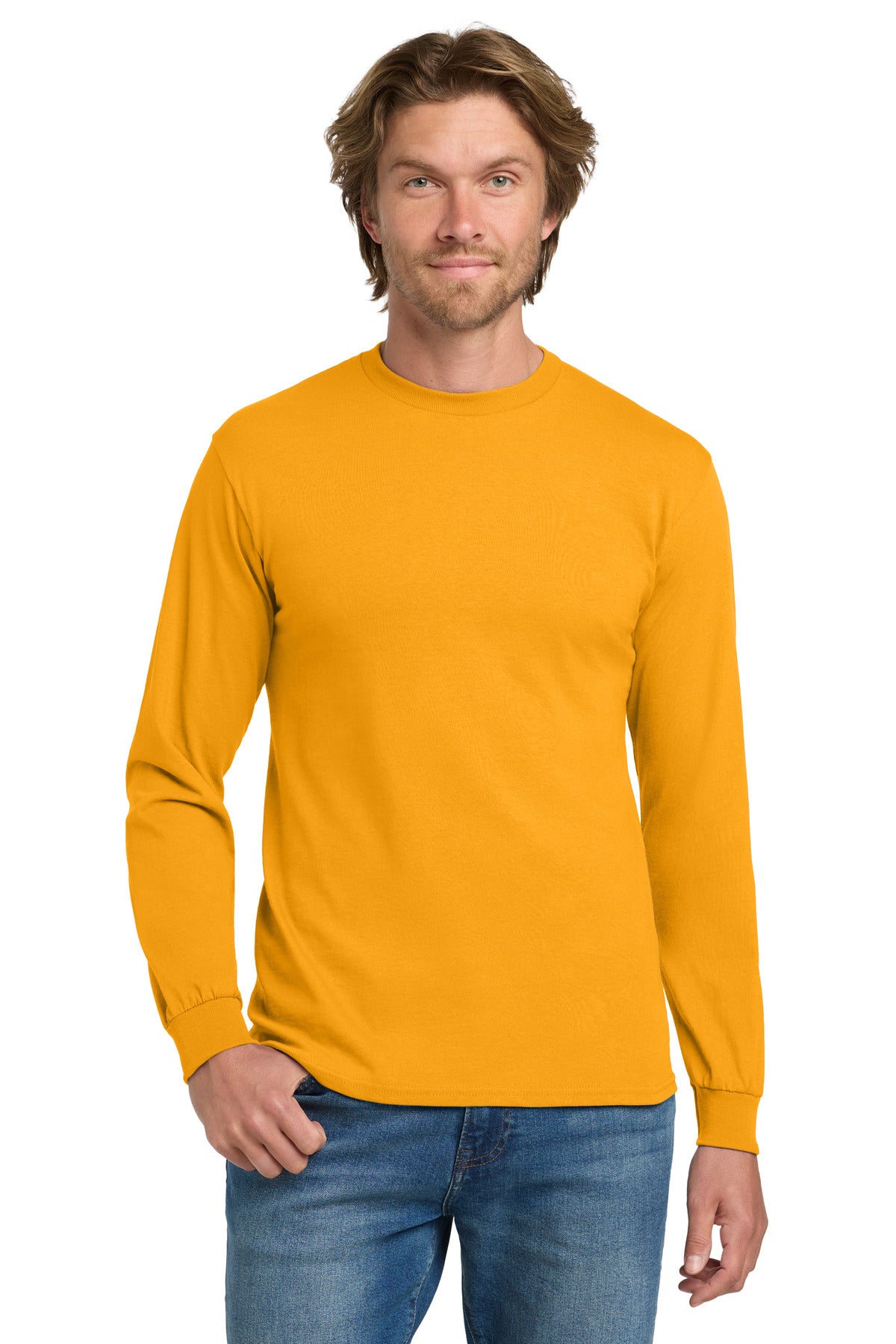Gildan - Heavy Cotton 100% Cotton Long Sleeve T-Shirt