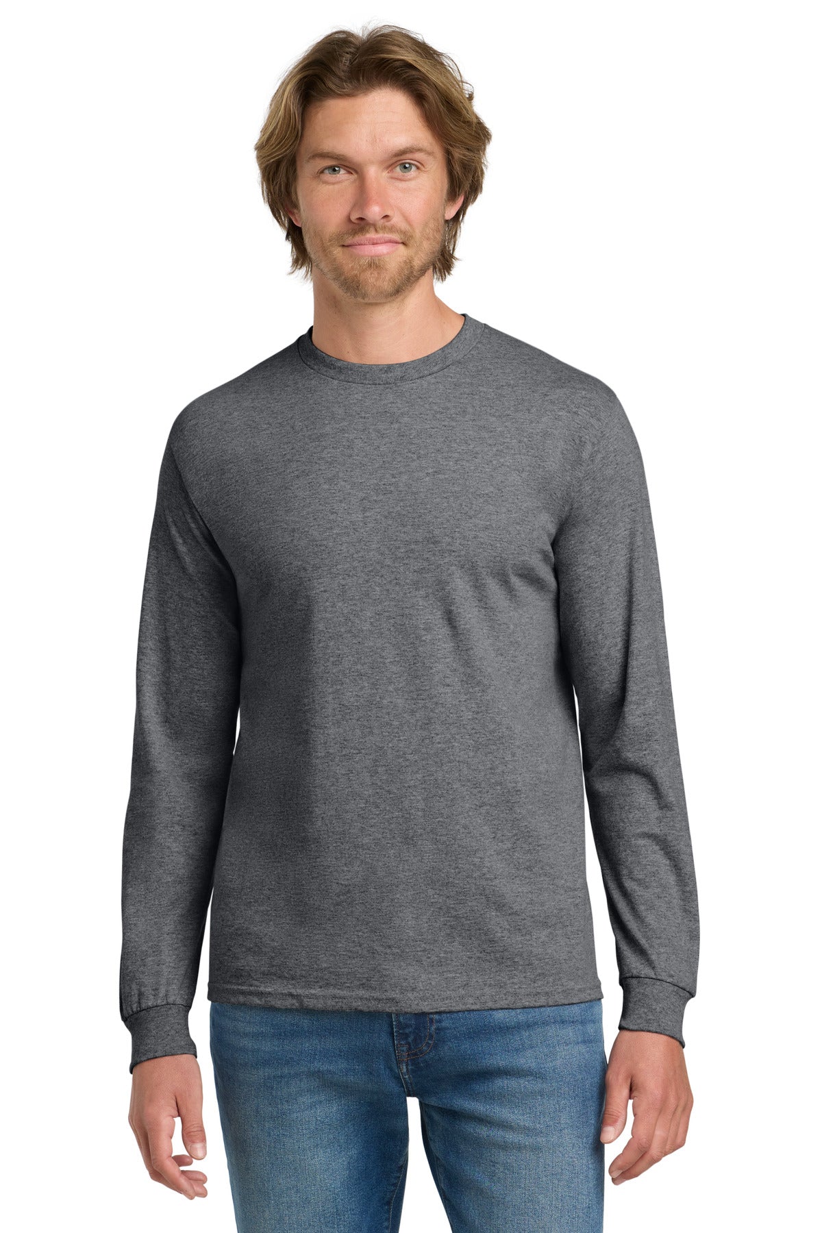 Gildan - Heavy Cotton 100% Cotton Long Sleeve T-Shirt