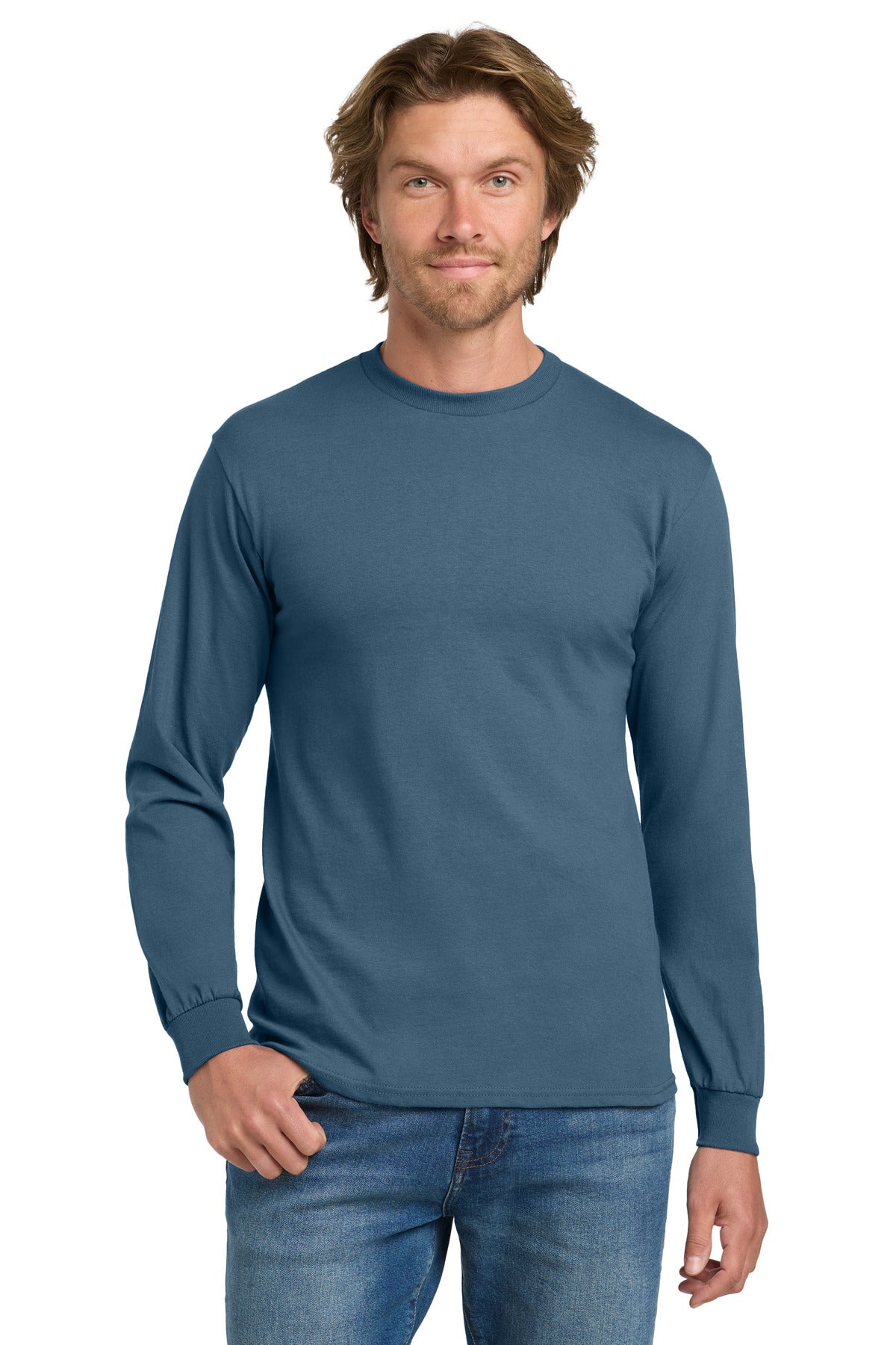 Gildan - Heavy Cotton 100% Cotton Long Sleeve T-Shirt