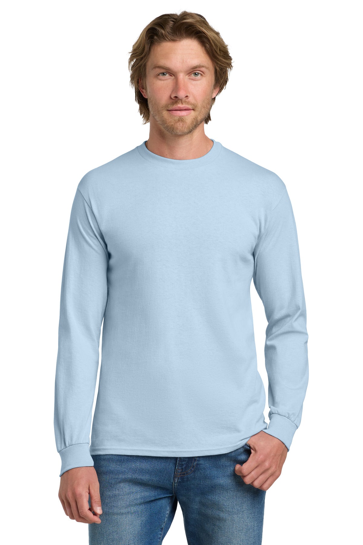 Gildan - Heavy Cotton 100% Cotton Long Sleeve T-Shirt