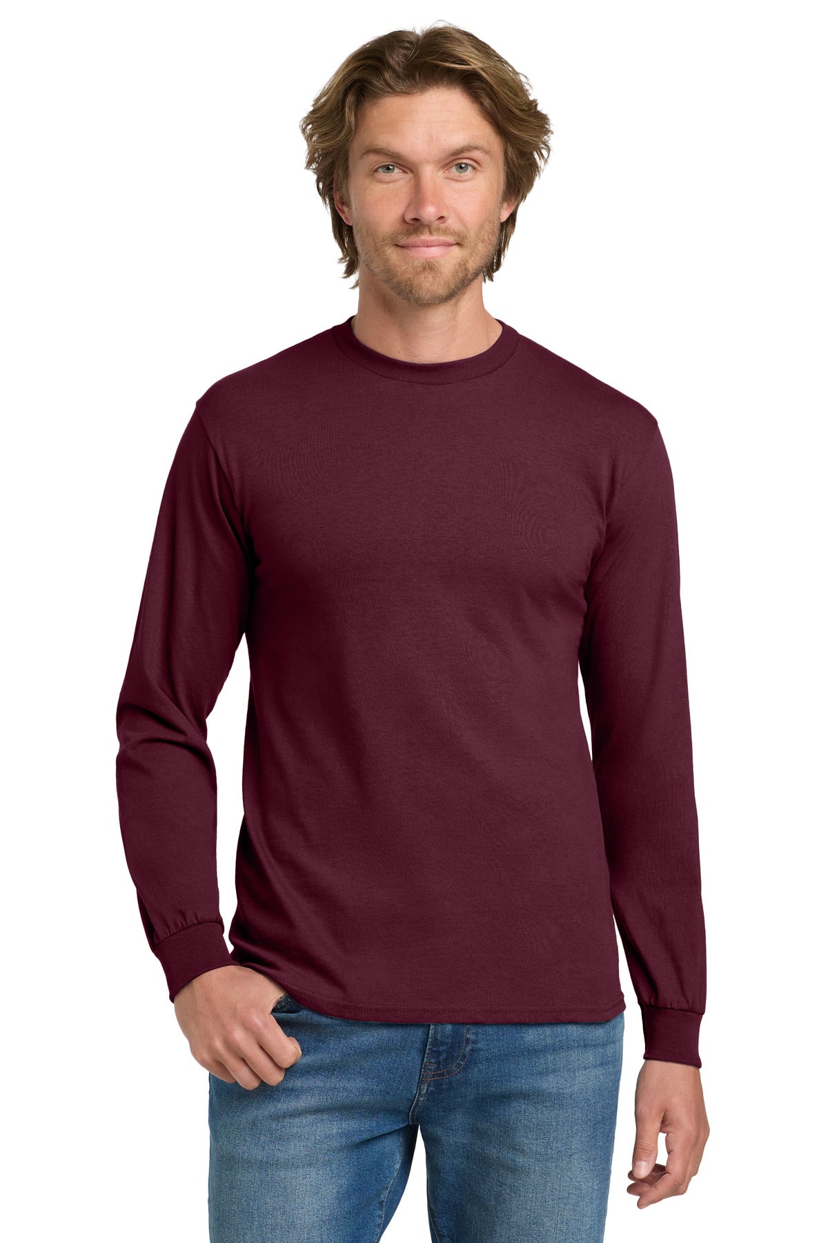 Gildan - Heavy Cotton 100% Cotton Long Sleeve T-Shirt