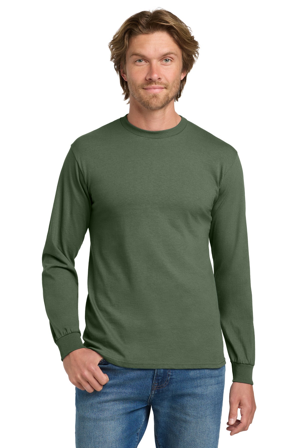 Gildan - Heavy Cotton 100% Cotton Long Sleeve T-Shirt
