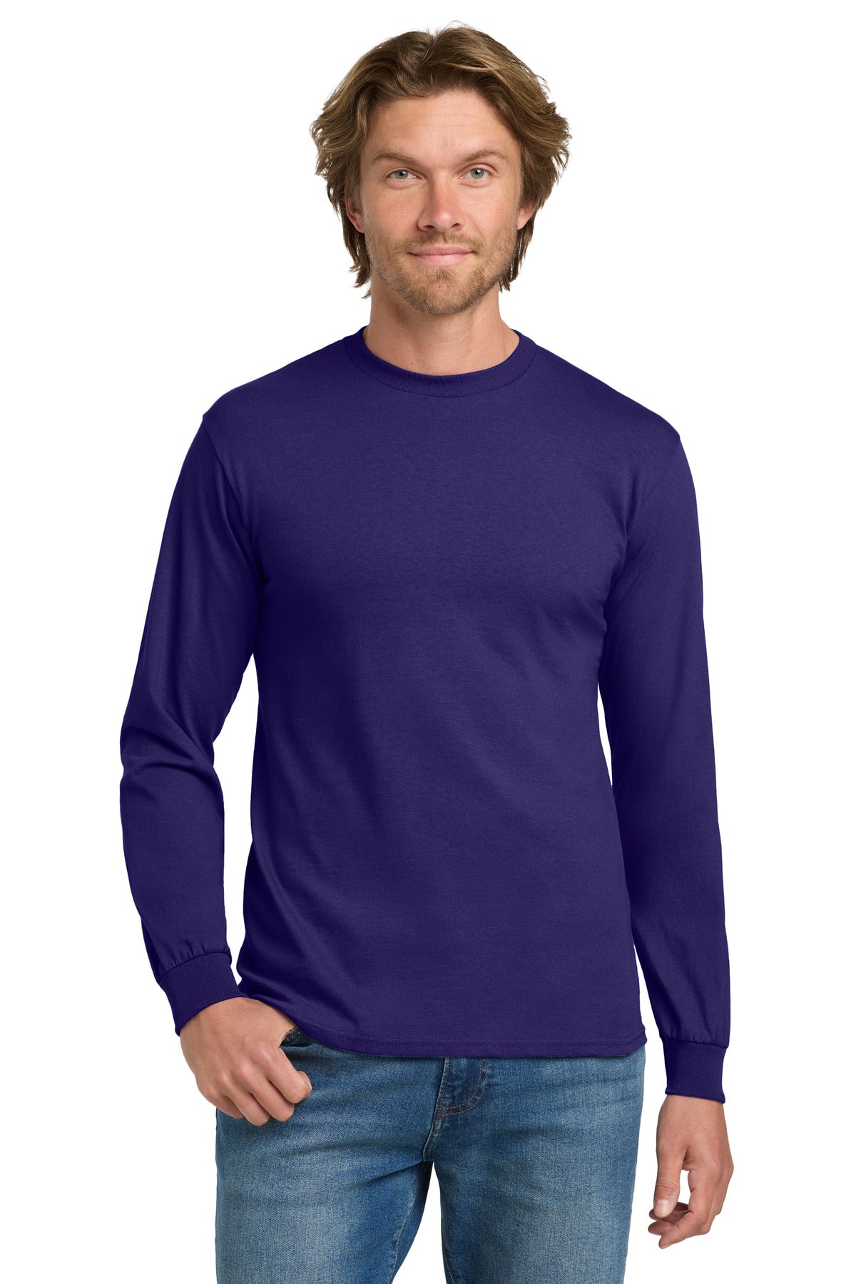 Gildan - Heavy Cotton 100% Cotton Long Sleeve T-Shirt