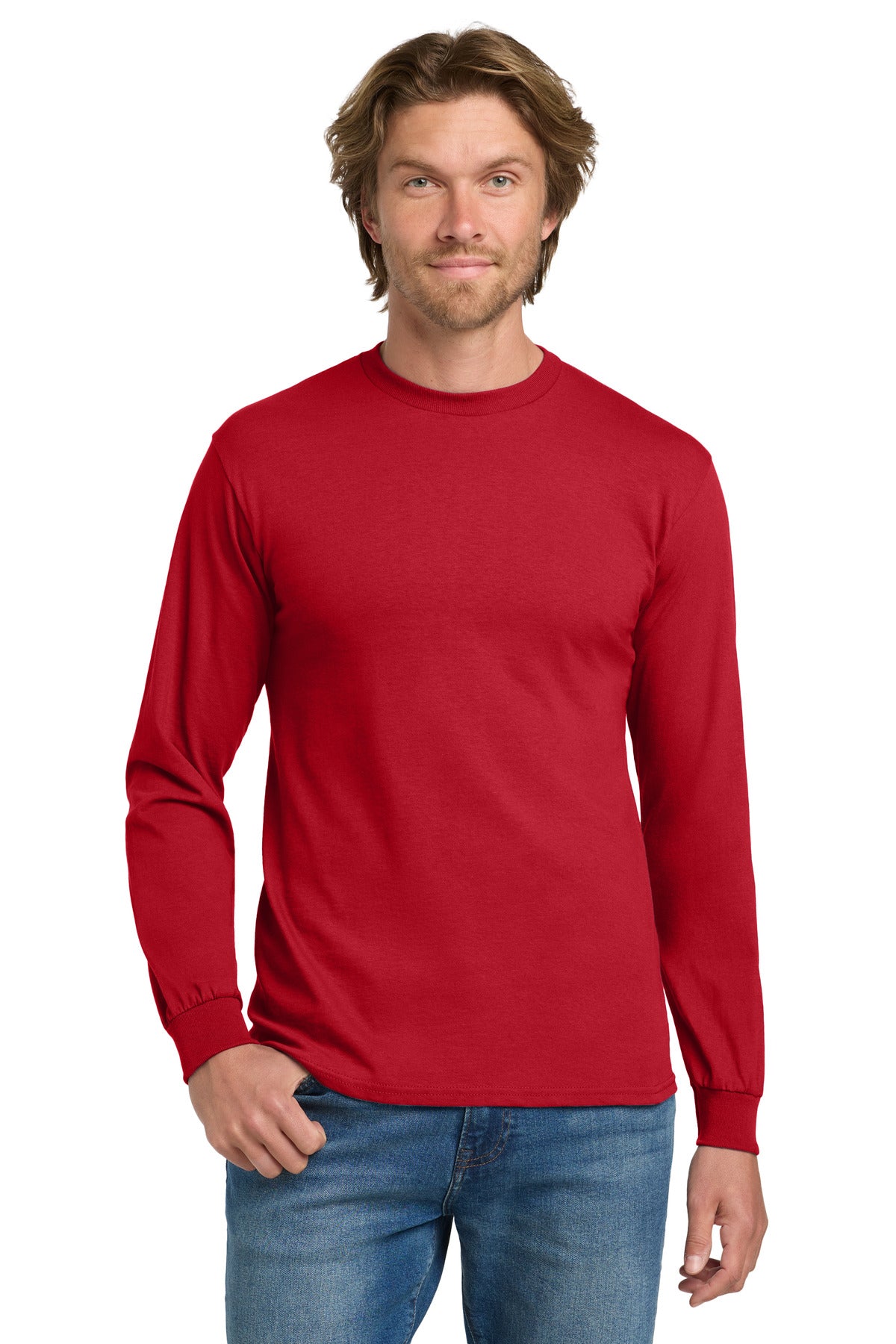 Gildan - Heavy Cotton 100% Cotton Long Sleeve T-Shirt