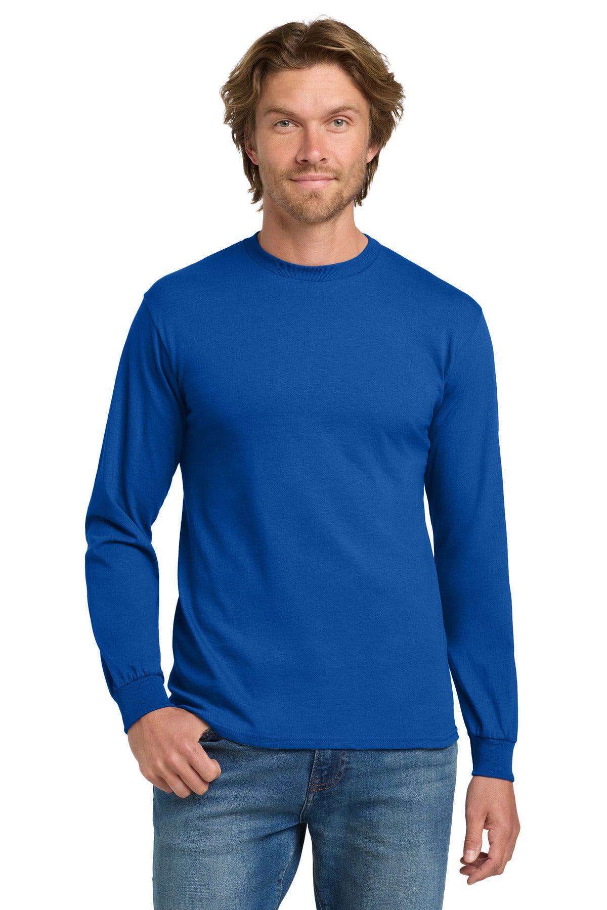 Gildan - Heavy Cotton 100% Cotton Long Sleeve T-Shirt
