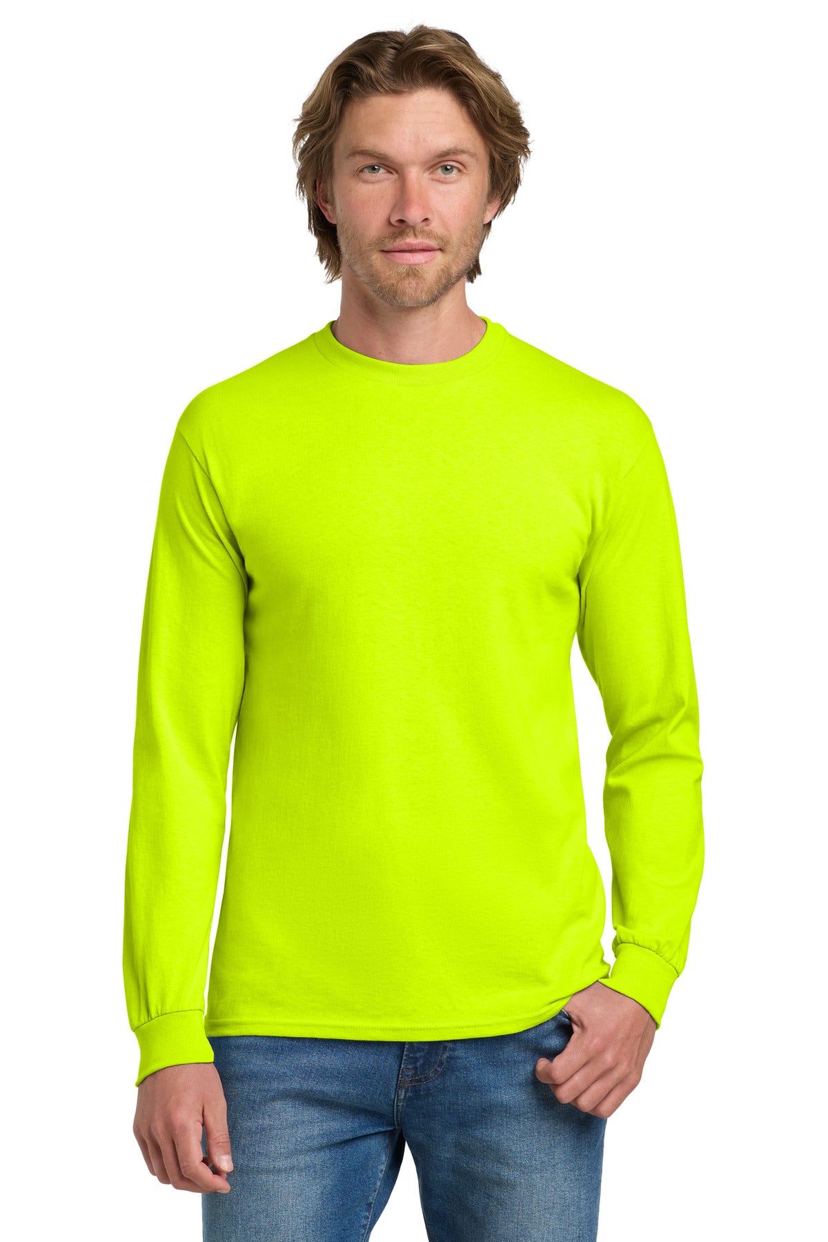 Gildan - Heavy Cotton 100% Cotton Long Sleeve T-Shirt