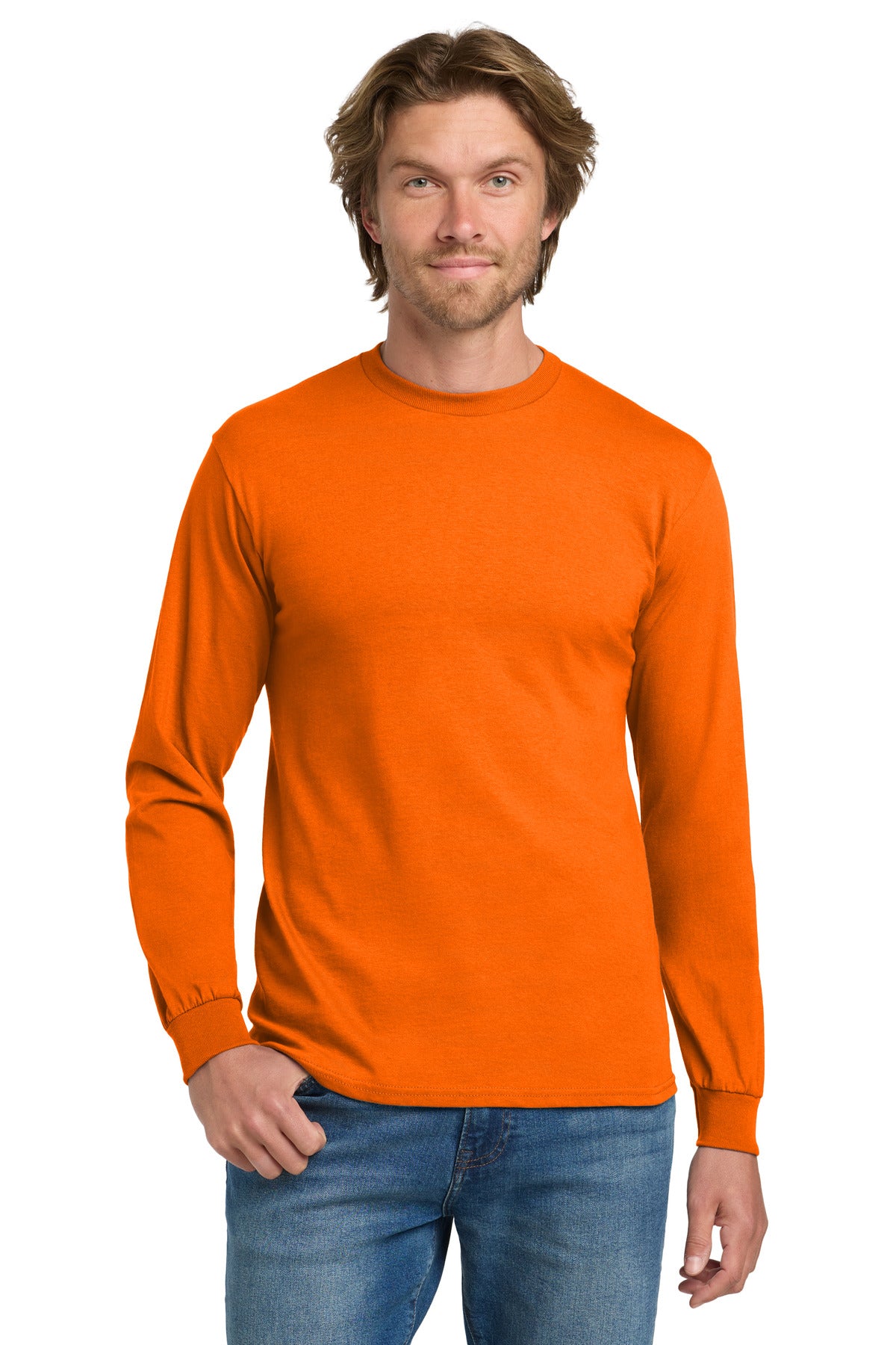 Gildan - Heavy Cotton 100% Cotton Long Sleeve T-Shirt