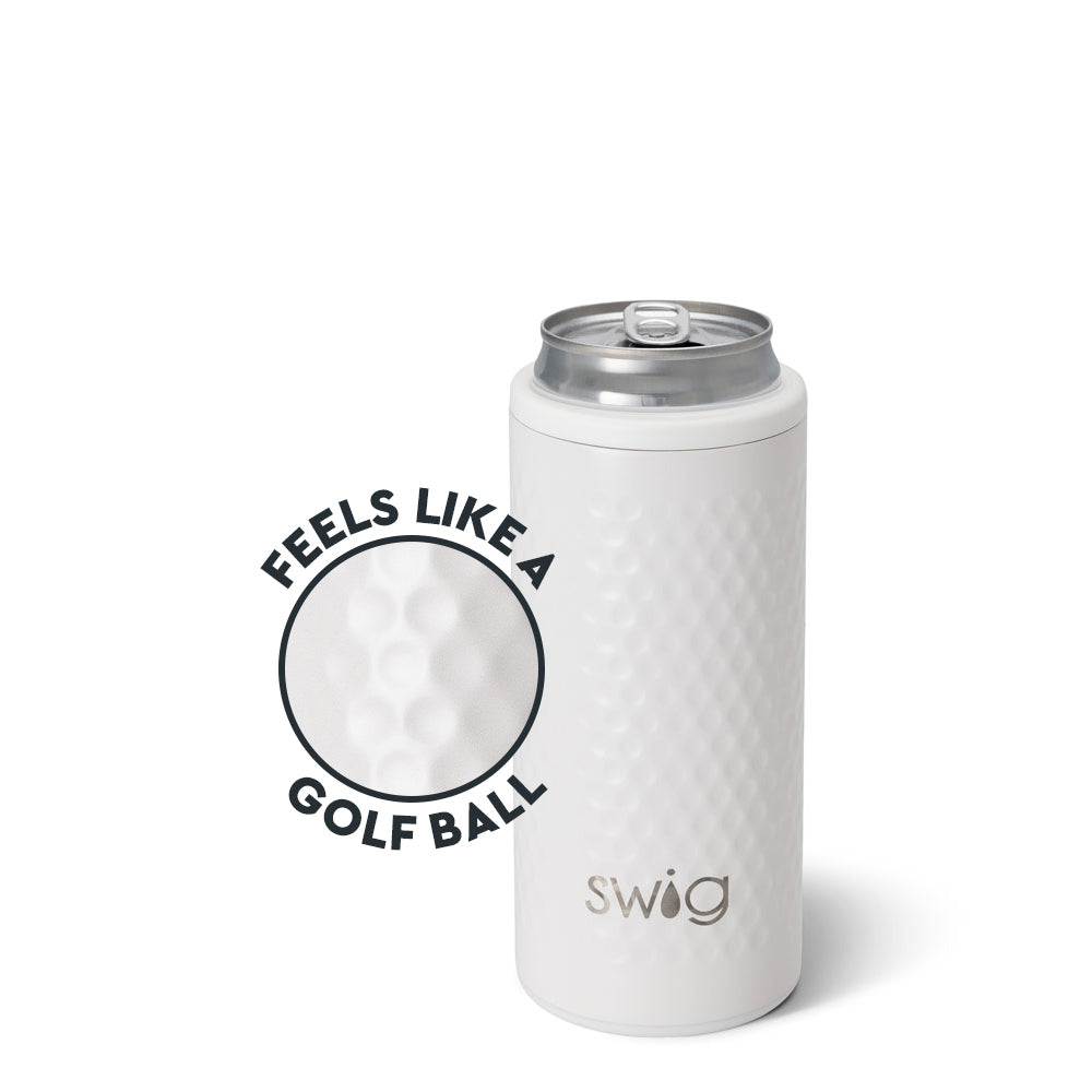 12 Oz. Swig Life™ Golf Ball Skinny Can Cooler