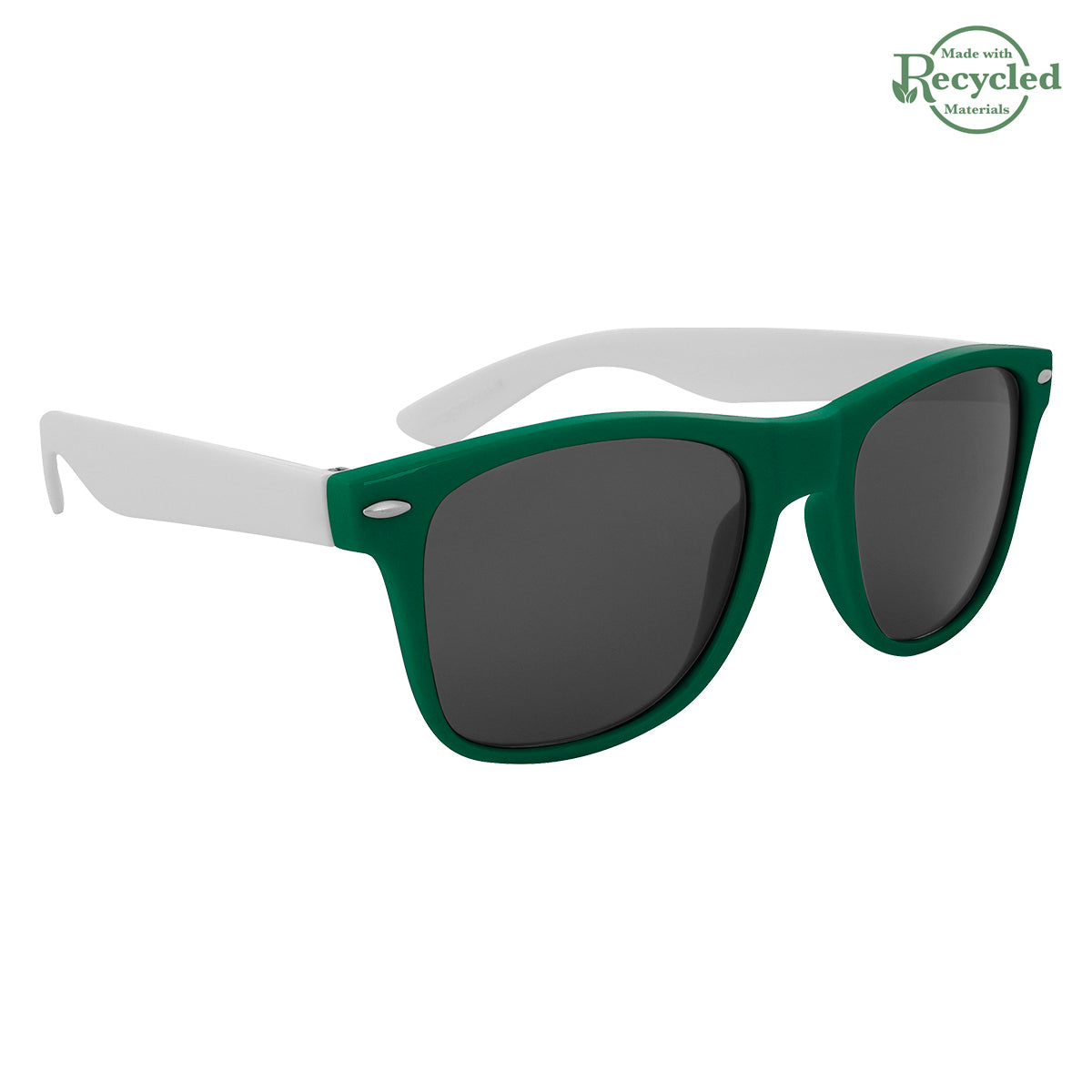 Full Color Colorblock Malibu Sunglasses