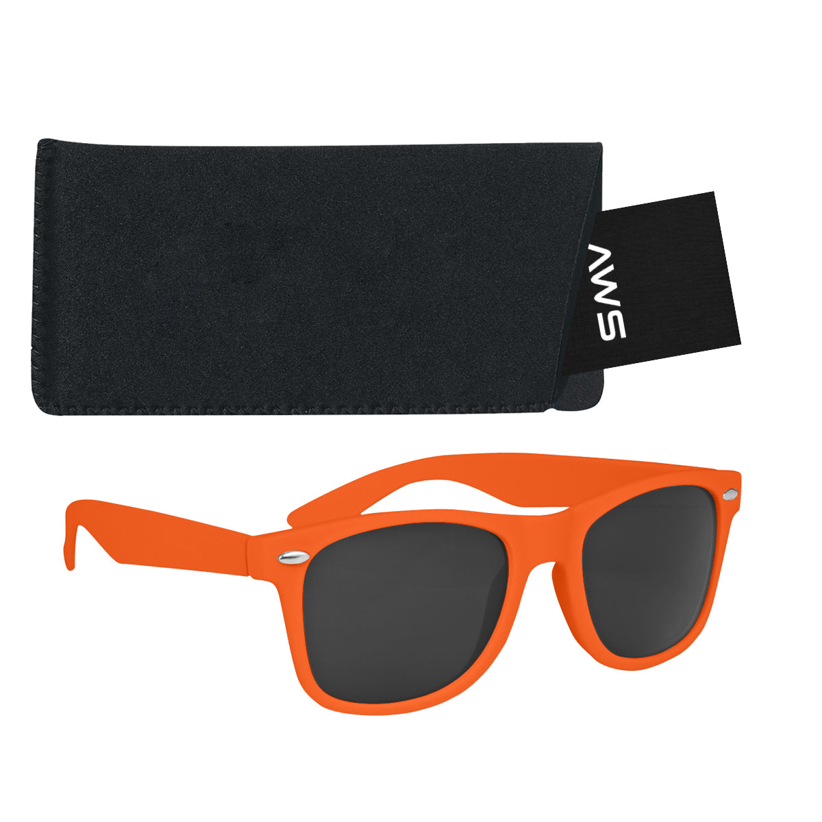 AWS Velvet Touch Malibu Sunglasses With Pouch
