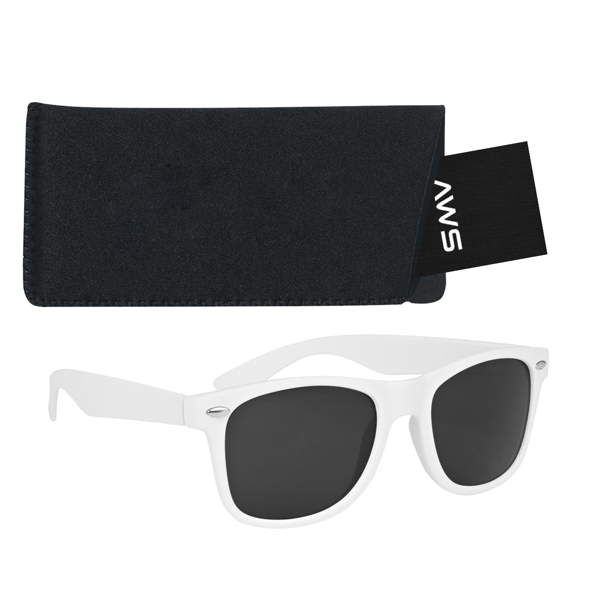 AWS Velvet Touch Malibu Sunglasses With Pouch
