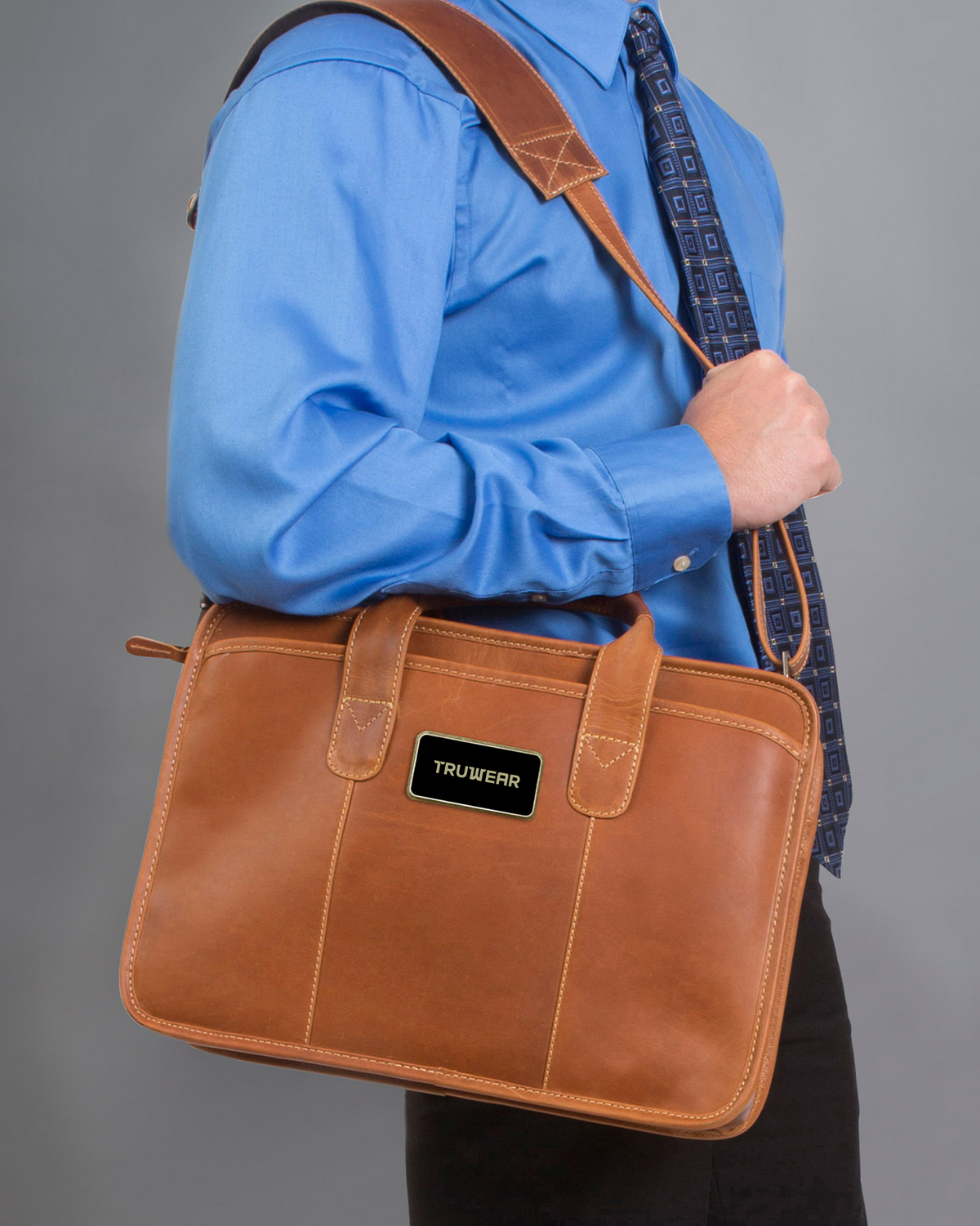 Buffalo Valley Leather Briefcase