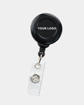 Clip-On Retractable Badge Holder - Opaque - Full Color