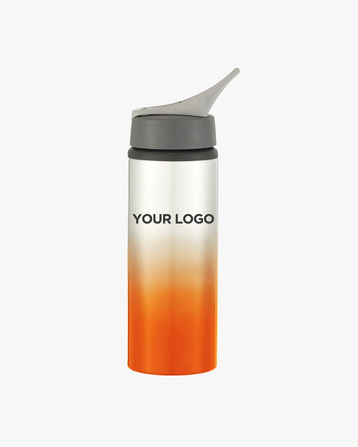Gradient Color Aluminum Sport Bottle with Straw Lid - 24 oz