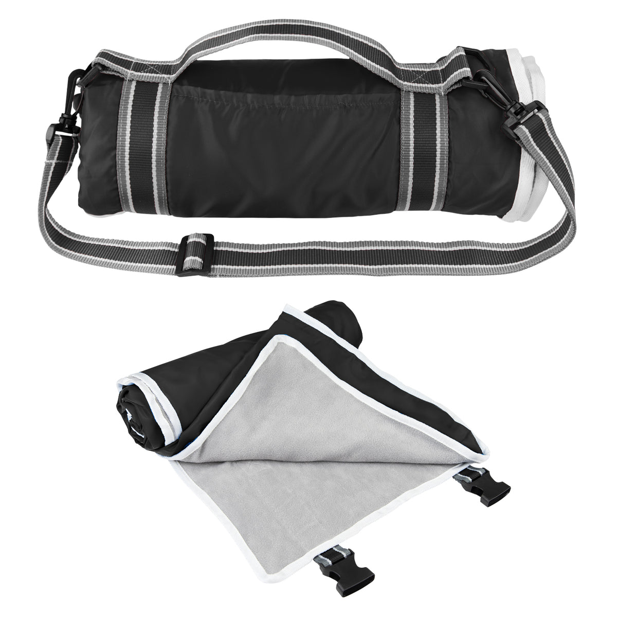 Riverside Roll-Up Blanket With Carrying Handle