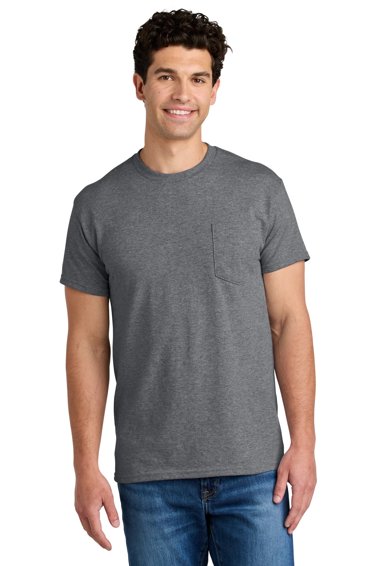 Gildan - DryBlend 50 Cotton/50 Poly Pocket T-Shirt