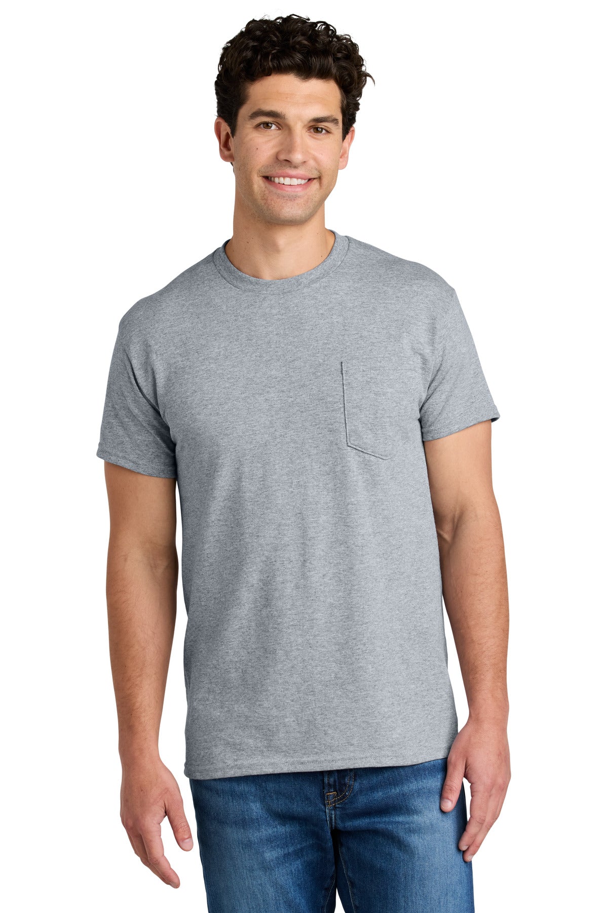 Gildan - DryBlend 50 Cotton/50 Poly Pocket T-Shirt