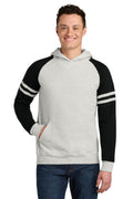 Jerzees Unisex NuBlend Varsity Colorblock Hooded Sweatshirt