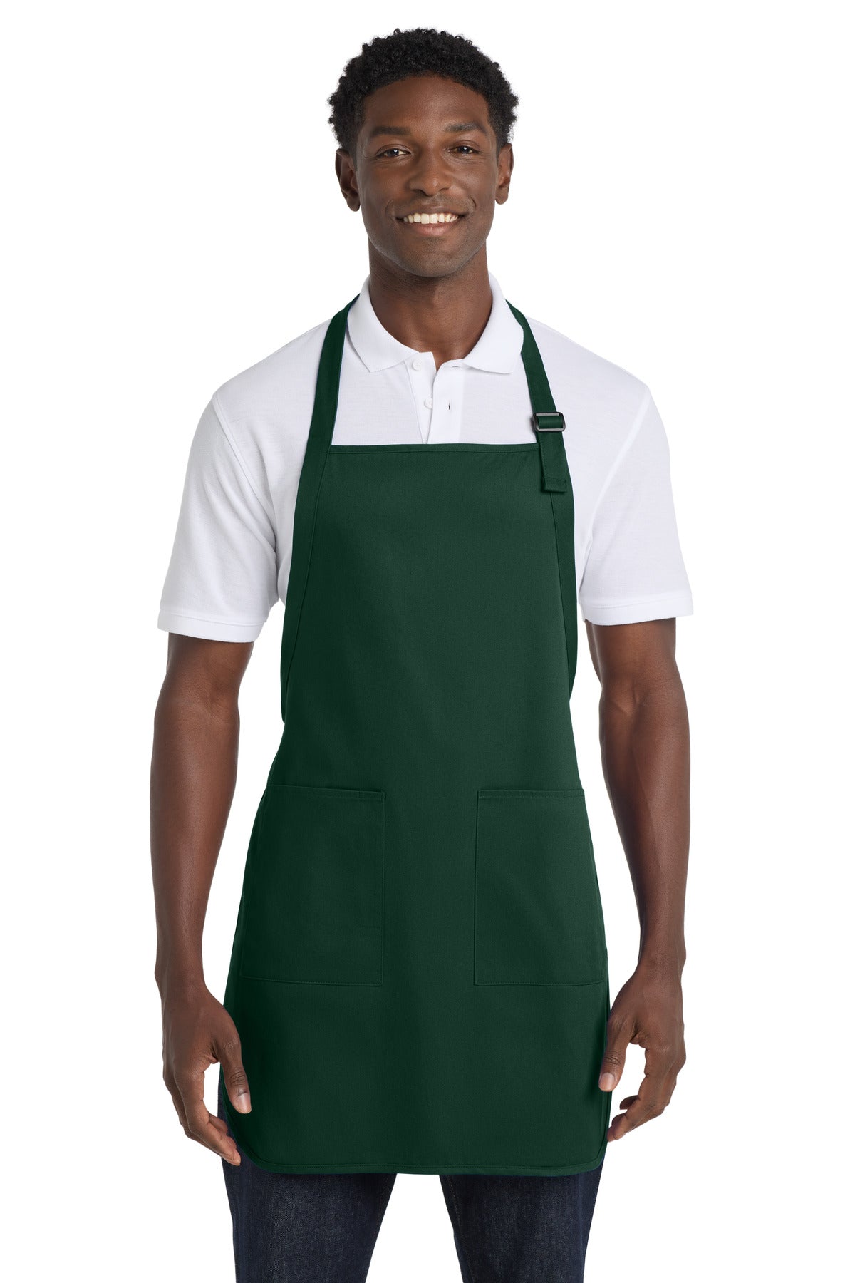 Port Authority Full-Length Apron with Pockets