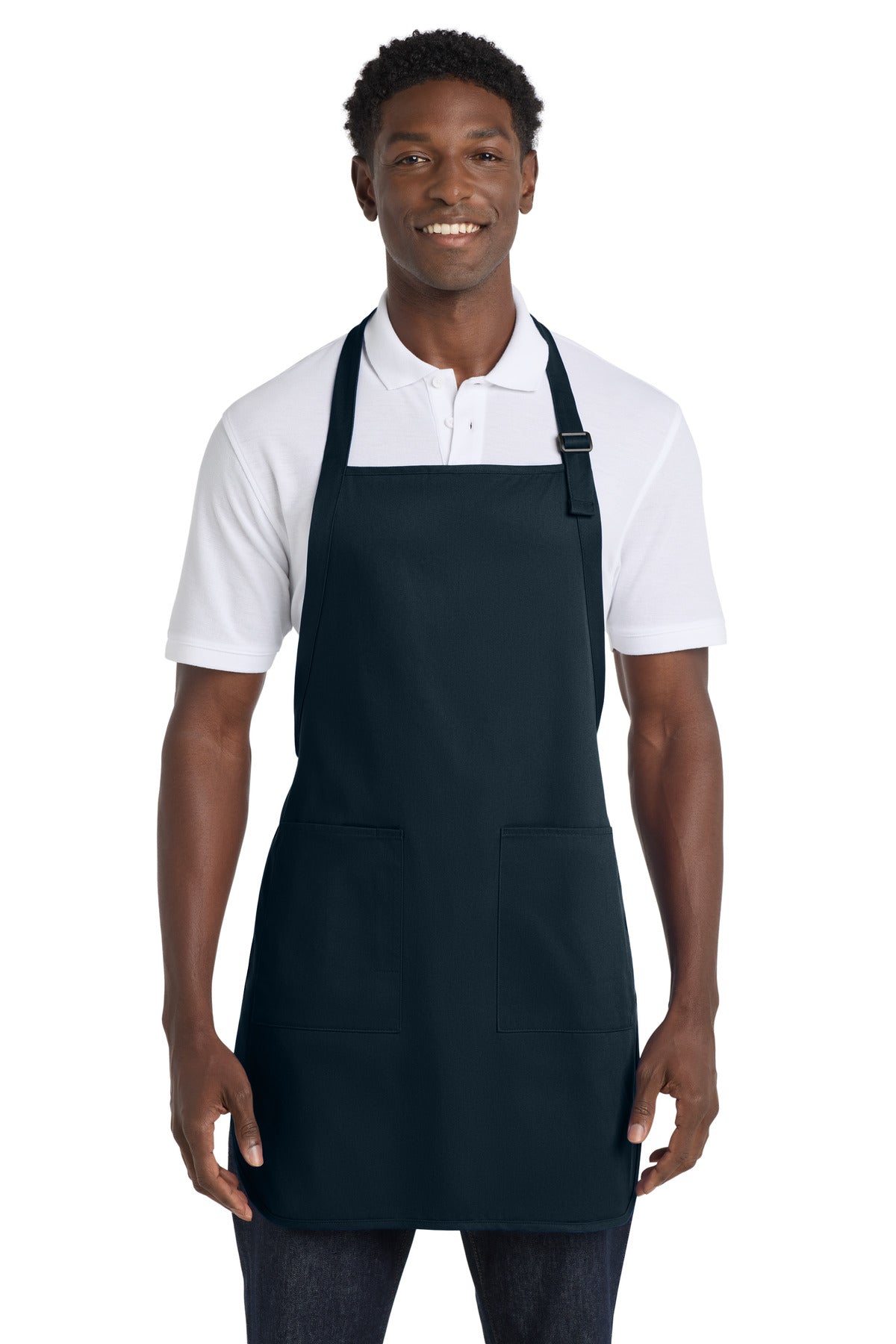 Port Authority Full-Length Apron with Pockets